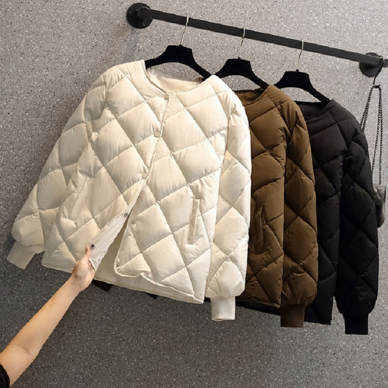 Short Down Jacket Women's Winter Korean Style Lightweight