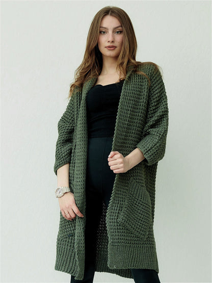 Temperament Commute Cardigan V-neck Sweater Coat